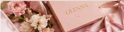 Olenna Signature Gift Box with Silk Ribbon